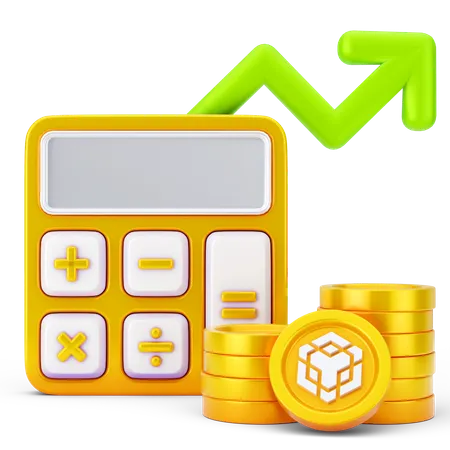 Calcul de croissance  3D Icon