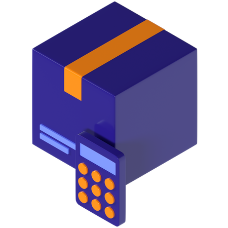 Calcul de la livraison  3D Icon