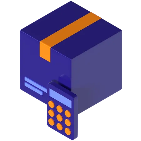 Calcul de la livraison  3D Icon