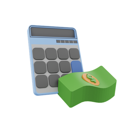 Calcul de la taxe  3D Icon