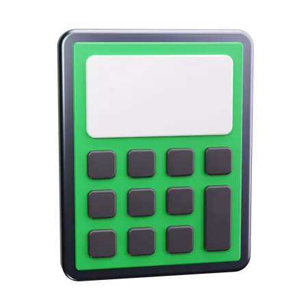 Calcul financier  3D Icon