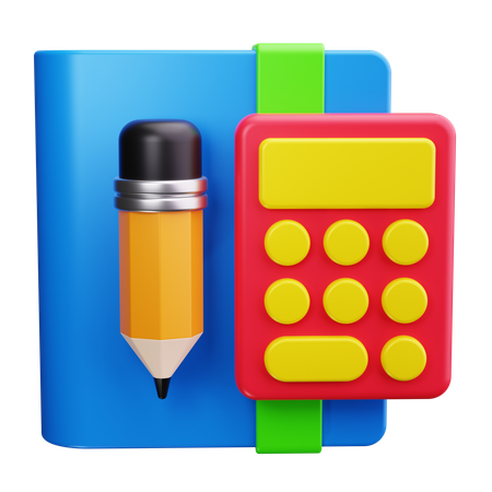 Calcul financier  3D Icon