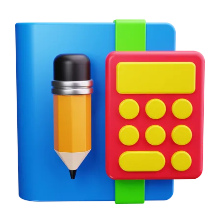 Calcul financier  3D Icon