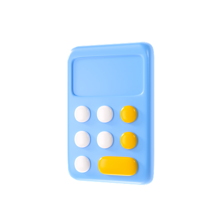 Calcul financier  3D Icon