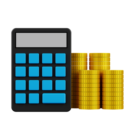 Calcula el oro  3D Icon