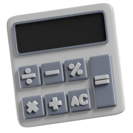 Calculadora  3D Icon