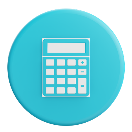 Calculadora  3D Icon