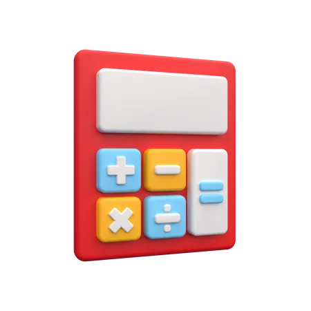 Calculadora  3D Icon