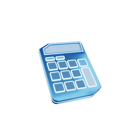 Calculadora  3D Icon