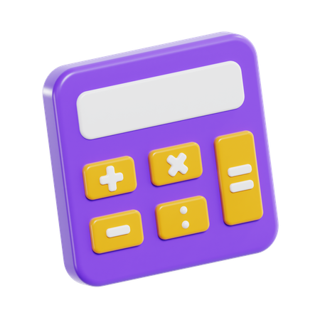 Calculadora  3D Icon