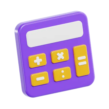 Calculadora  3D Icon