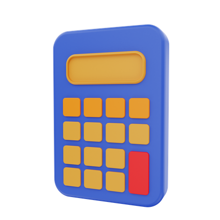 Calculadora  3D Icon