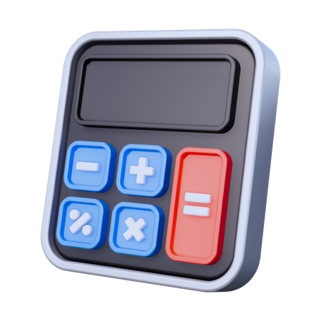 Calculadora  3D Icon