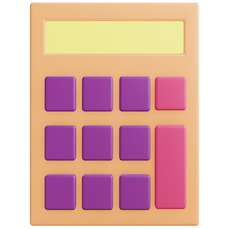 Calculadora  3D Icon