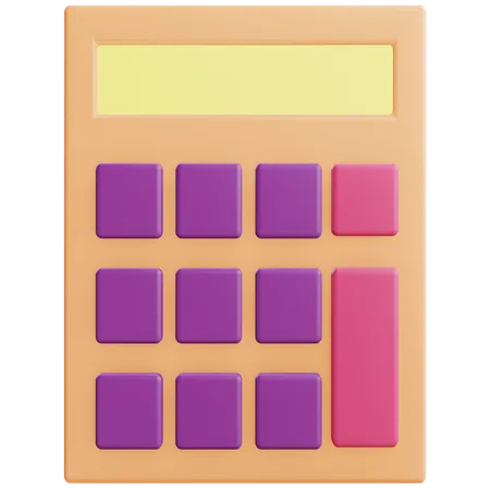 Calculadora  3D Icon