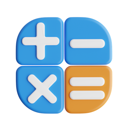 Calculadora  3D Icon