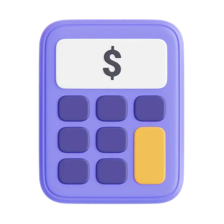 Calculadora  3D Icon