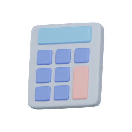 Calculadora  3D Icon