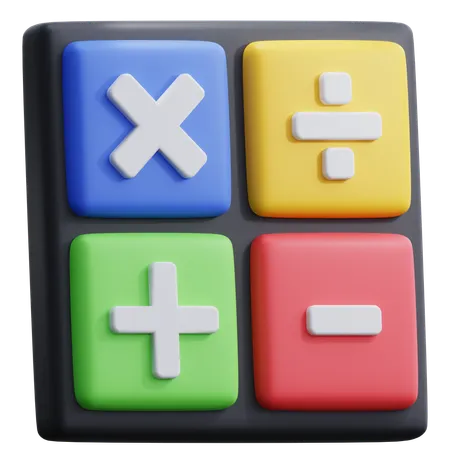 Calculadora  3D Icon