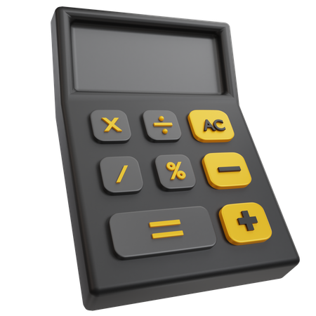 Calculadora  3D Icon