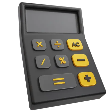 Calculadora  3D Icon