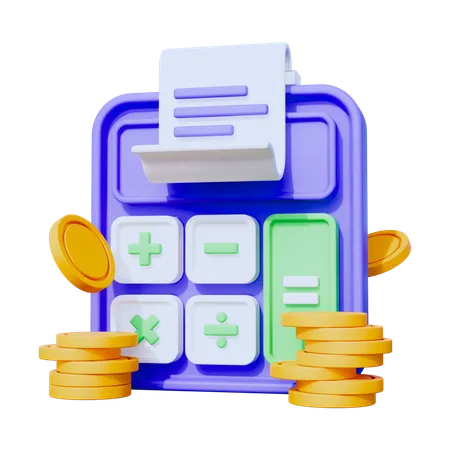 Calculadora  3D Icon