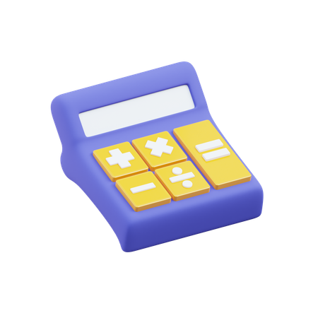 Calculadora  3D Icon