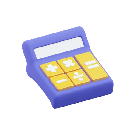 Calculadora  3D Icon