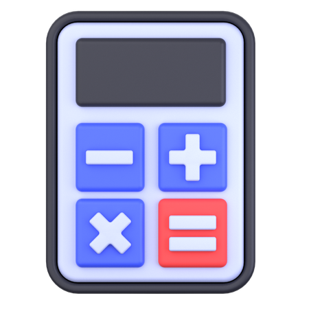 Calculadora  3D Icon