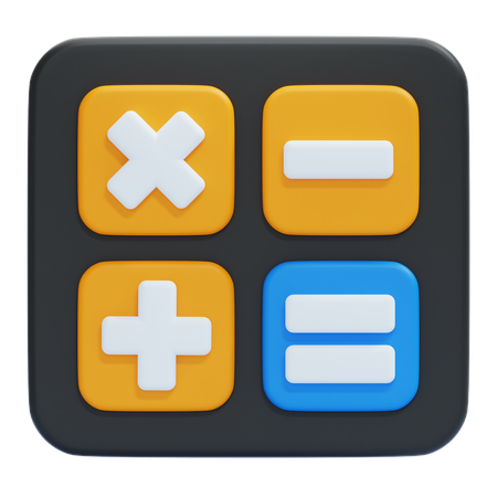 Calculadora  3D Icon