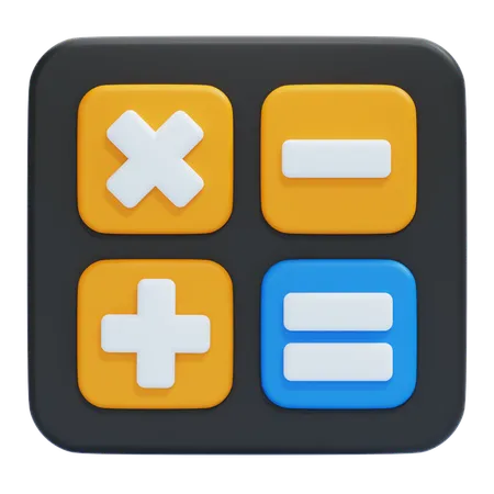 Calculadora  3D Icon