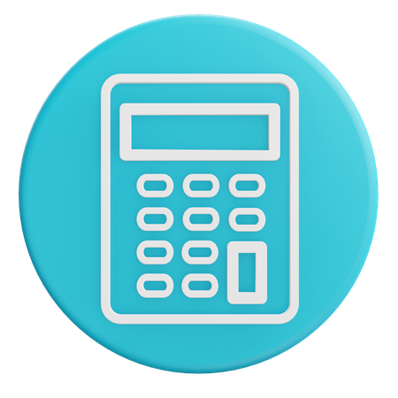 Calculadora  3D Icon