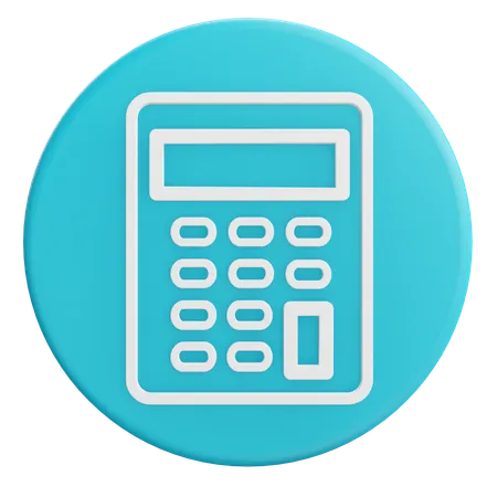 Calculadora  3D Icon