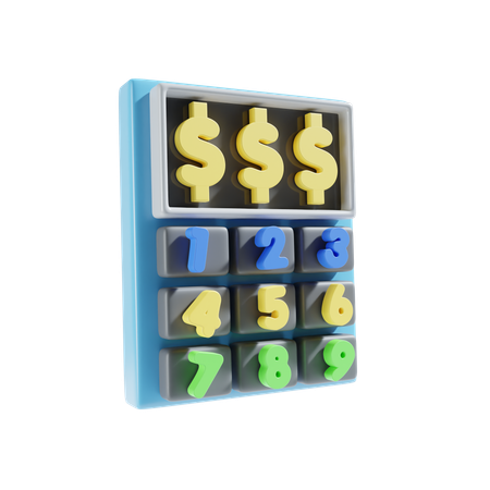 Calculadora  3D Icon