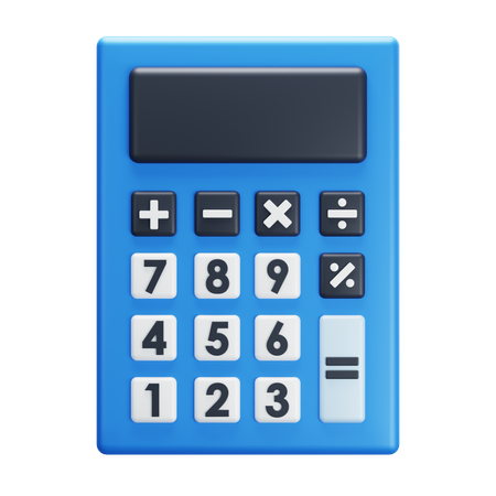 Calculadora  3D Icon