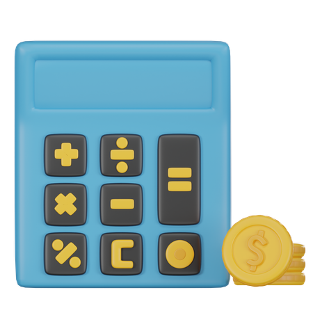 Calculadora  3D Icon