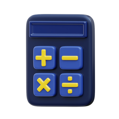 Calculadora  3D Icon