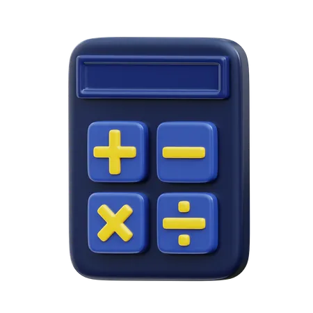 Calculadora  3D Icon