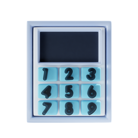 Calculadora  3D Icon