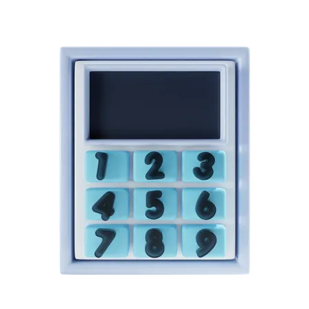 Calculadora  3D Icon