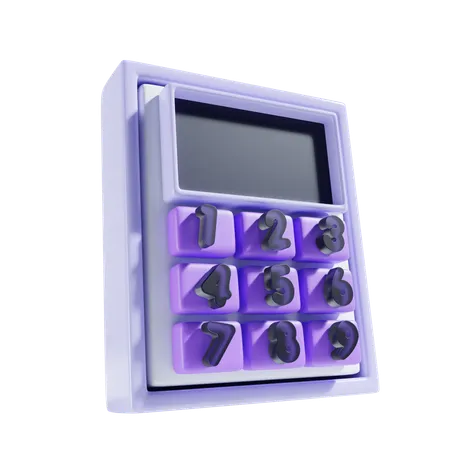 Calculadora  3D Icon