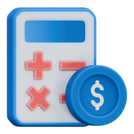 Calculadora  3D Icon