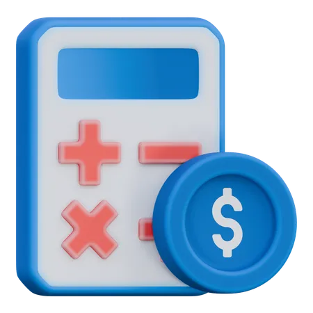 Calculadora  3D Icon