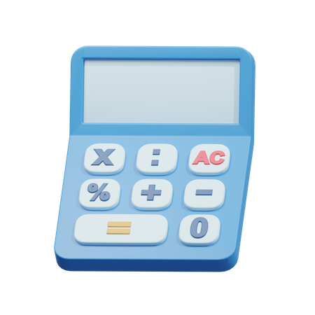 Calculadora  3D Icon