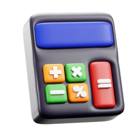 Calculadora  3D Icon