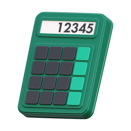 Calculadora  3D Icon