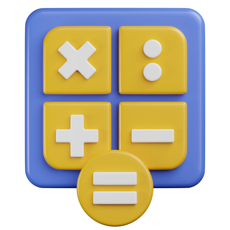 Calculadora  3D Icon