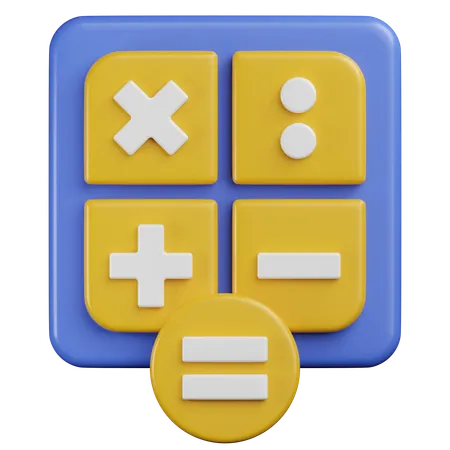 Calculadora  3D Icon