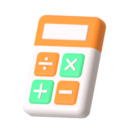 Calculadora  3D Icon