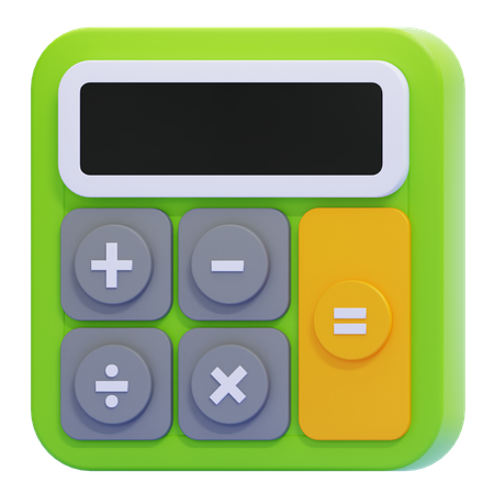 Calculadora  3D Icon